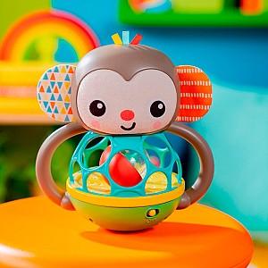 Jucarie bebelus Bright Starts Grab & Giggle Monkey