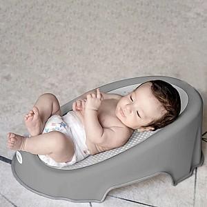 Cada pentru bebelusi BABYJEM Soft Basic Gri