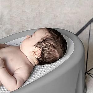 Cada pentru bebelusi BABYJEM Soft Basic Gri