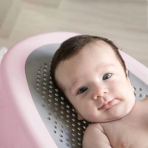 Cada pentru bebelusi BABYJEM Soft Basic Roz