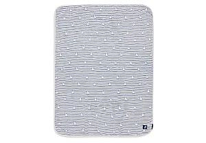 Pled Jollein Muslin Miffy Stripe Navy