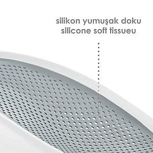 Cada pentru bebelusi BABYJEM Soft Basic Alb