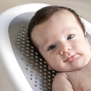 Cada pentru bebelusi BABYJEM Soft Basic Alb