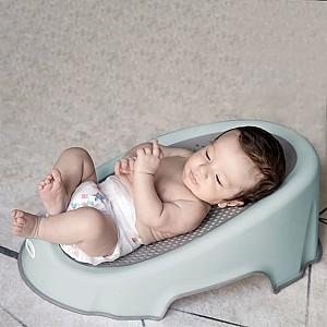 Cada pentru bebelusi BABYJEM Soft Basic Albastru