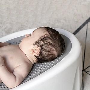 Cada pentru bebelusi BABYJEM Soft Basic Alb