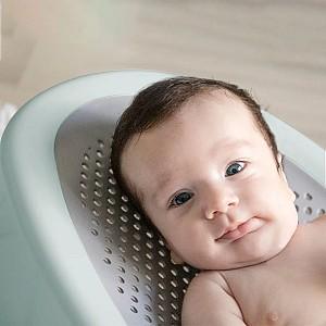 Cada pentru bebelusi BABYJEM Soft Basic Albastru