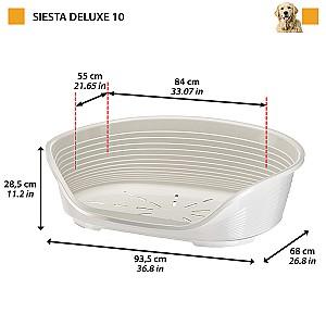 Pat pentru caine Ferplast SIESTA DELUXE 10 Green