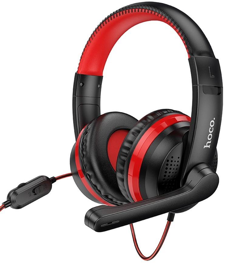Casti gaming HOCO W103 Magic Red