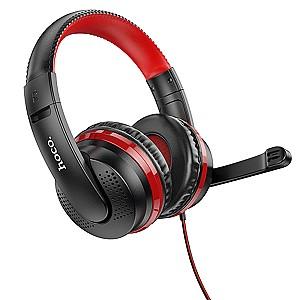 Casti gaming HOCO W103 Magic Red