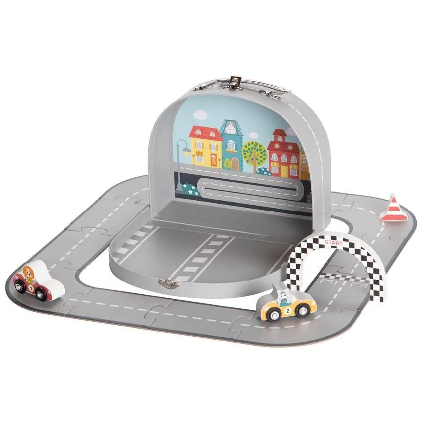 Set de jucarii Premaman Crazy City Car Circuit