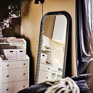 Oglindă IKEA Almarod 75x170 Negru