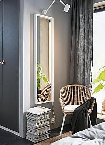 Oglindă IKEA Nissedal 40x150 Alb