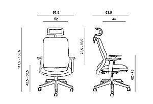 Fotoliu de birou Antares SONIA black