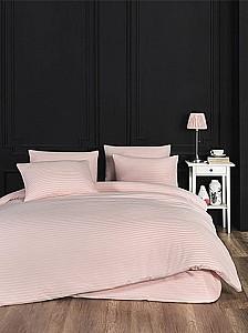 Albituri de pat Newhome Euro 2 NH Stripe Satin pink