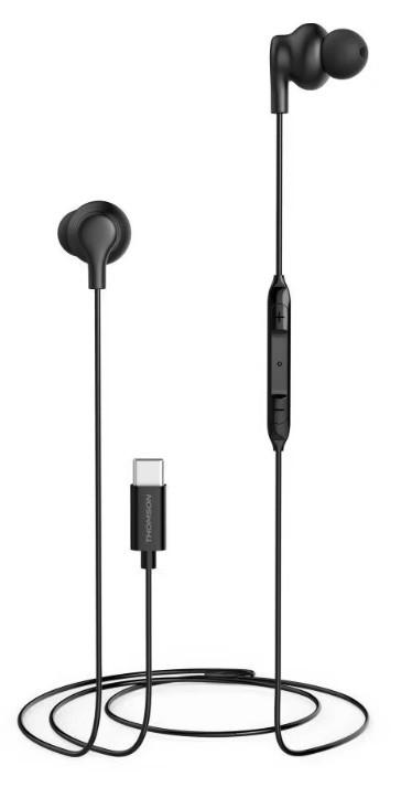 Casti Thomson In-Ear USB-C Black