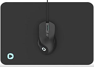 Mouse Platinet Media Office Mouse 6D Pixart 3168 3200Dpi With Mousepad Black [45571]