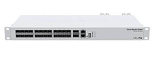Switch MikroTik CRS326-24S+2Q+RM Alb