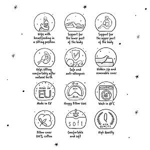 Perna Ceba Baby Huggy Jersey Basic Wildflowers