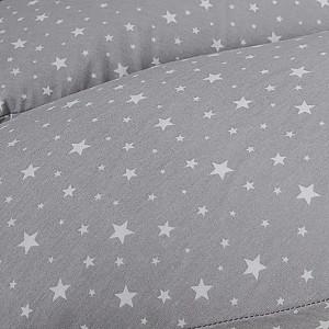 Perna Ceba Baby Huggy Jersey Basic Grey Stars