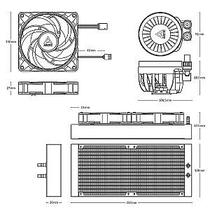 Cooler procesor Arctic Liquid Freezer III 280 (ACFRE00143A)