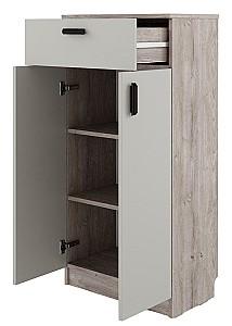 Comoda ML Mobila Vudi Nr.4 600 Shvartsvald / Chinchilla (Gri)