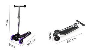 Trotineta QPlay Future Eco Purple