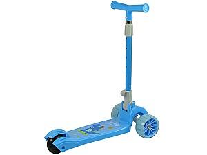 Trotineta LeanToys Crocodile 3191 Light Blue