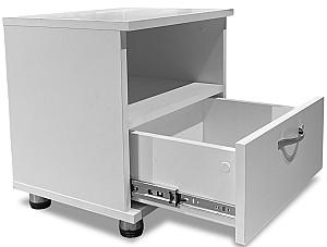 Noptiera VLM 1 Sertar Alb