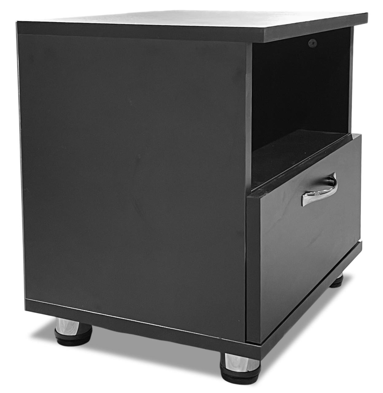 Noptiera VLM 1 Sertar Negru