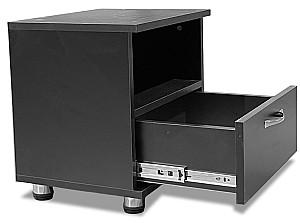 Noptiera VLM 1 Sertar Negru