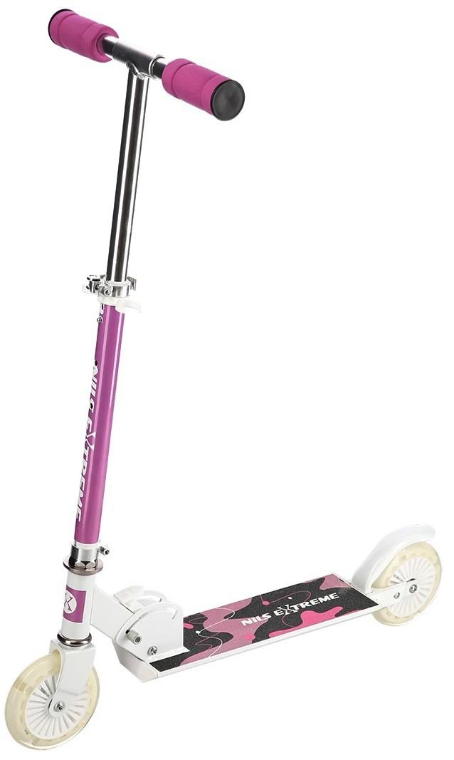 Trotineta NILS EXTREME HD505 Pink