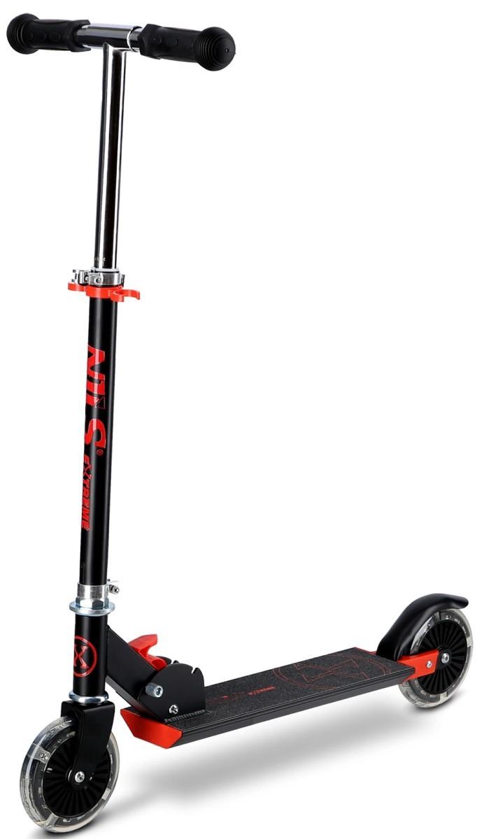 Trotineta NILS EXTREME HD120L Black/Red