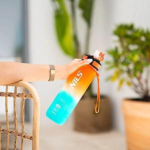 Sticla pentru apa Nils Camp NCD68 ORANGE/BLUE
