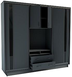 Living Confort-NV Universal 240x45x220 (2 PAL (CV lacobel)) Grafit Gri