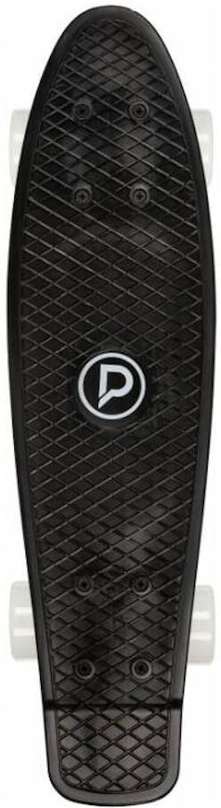 Skateboard Playlife Vinylboard Black/White 880316 (22x6)