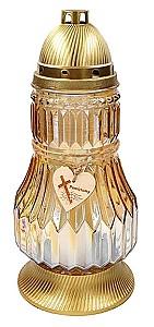 Suport pentru lumanari Zniczplast Tinem minte, sidef 72 ore