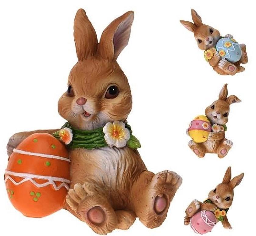 Decoratiune de interior VLM Iepure cu oua