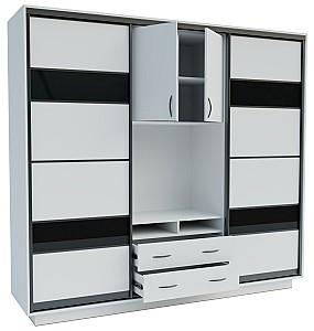 Living Confort-NV Universal 240x60x220 (2 PAL (CO lacobel)) Nimphea Alba