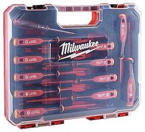 Set de surubelnite Milwaukee Tri-Lobe VDE 12 buc (4932479095)