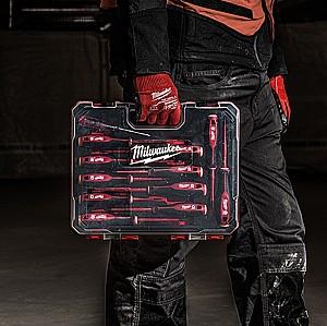 Set de surubelnite Milwaukee Tri-Lobe VDE 12 buc (4932479095)