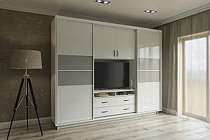 Living Confort-NV Universal 270x60x220 (2 CO lacobel) Nimphea Alba
