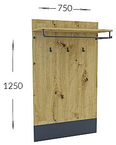 Cuier Confort-NV Urban L Stejar Kraft Auriu(Maro)/Satin(Bej)