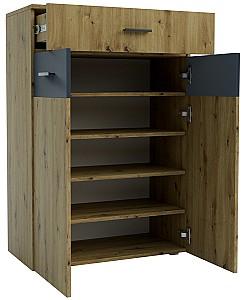 Comoda Confort-NV Urban S Stejar Artisan(Maro)/Antracit(Gri)