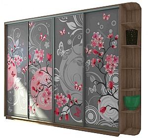 Dulap-cupe Confort-NV 4D Foto imprimare (330x45cm)