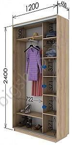 Dulap-cupe Confort-NV 2D Oglinda+foto imprimare (120x45cm)