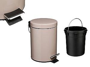 Cos de gunoi 5Five cu pedala D17X24.5cm