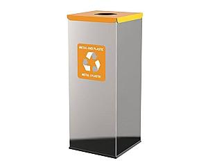 Cos de gunoi Alda Eko Square Prestige Yellow 60l