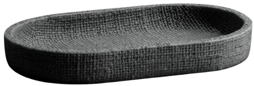 Suport pentru sapun Nice Sea CRAFT negru