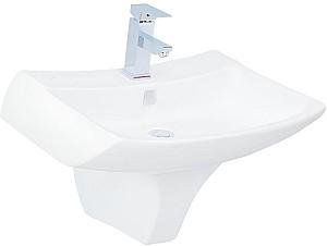 Lavoar baie Creavit Half pedestal BL065.000/BL260.000