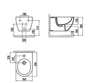 Bideu Creavit Free FE510-00CM00E-0000